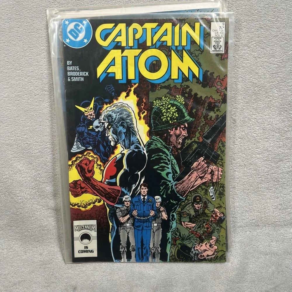 DC Comics! Captain Atom! Issue‎ 9! Lot Of 3 Comics